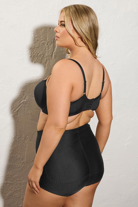 Evans YOURS Curve Black Moulded Underwired New T-Shirt Bra