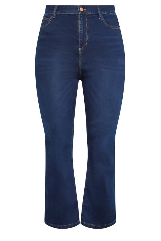 Evans YOURS Curve Indigo Blue Bootcut Stretch ISLA Jeans