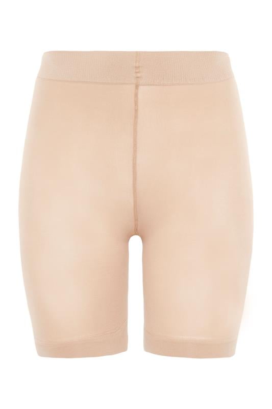 Evans YOURS Curve Nude Anti Chafing High Waisted Shorts