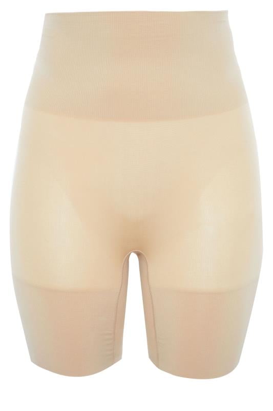 Evans YOURS Curve Nude Seamless Control High Waisted Shorts
