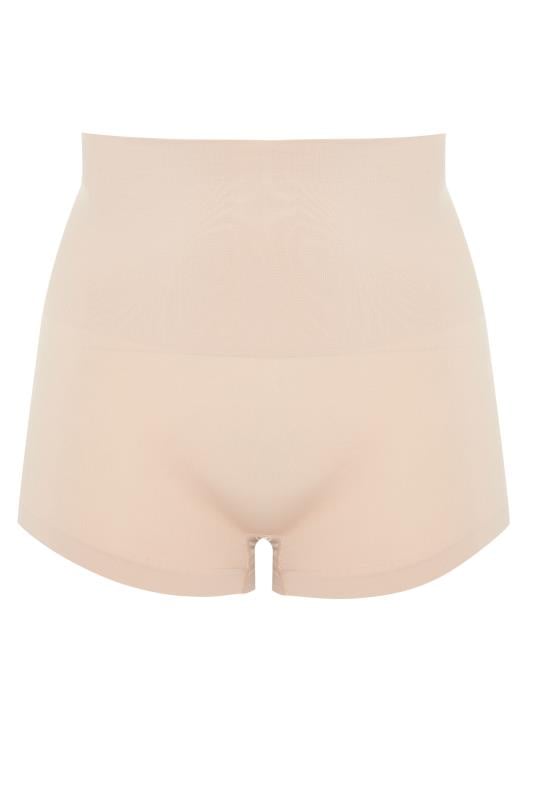 Evans YOURS Nude Seamless Control High Waisted Shorts