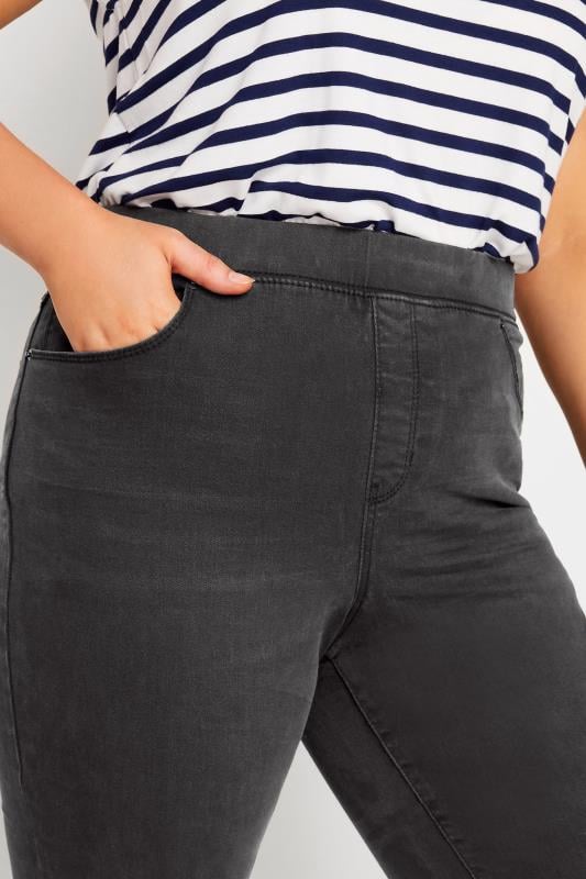 Evans YOURS UNBEATABLE VALUE Curve Black Low Rise Jeggings