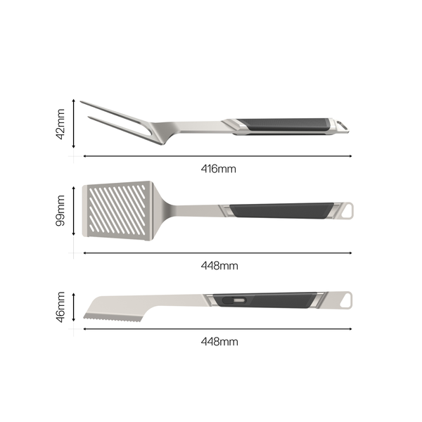 Everdure By Heston Blumenthal Large Premium Toolkit