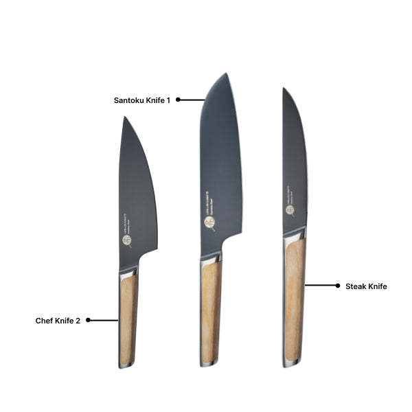 everdure by heston blumenthal Start-up Knife Selection