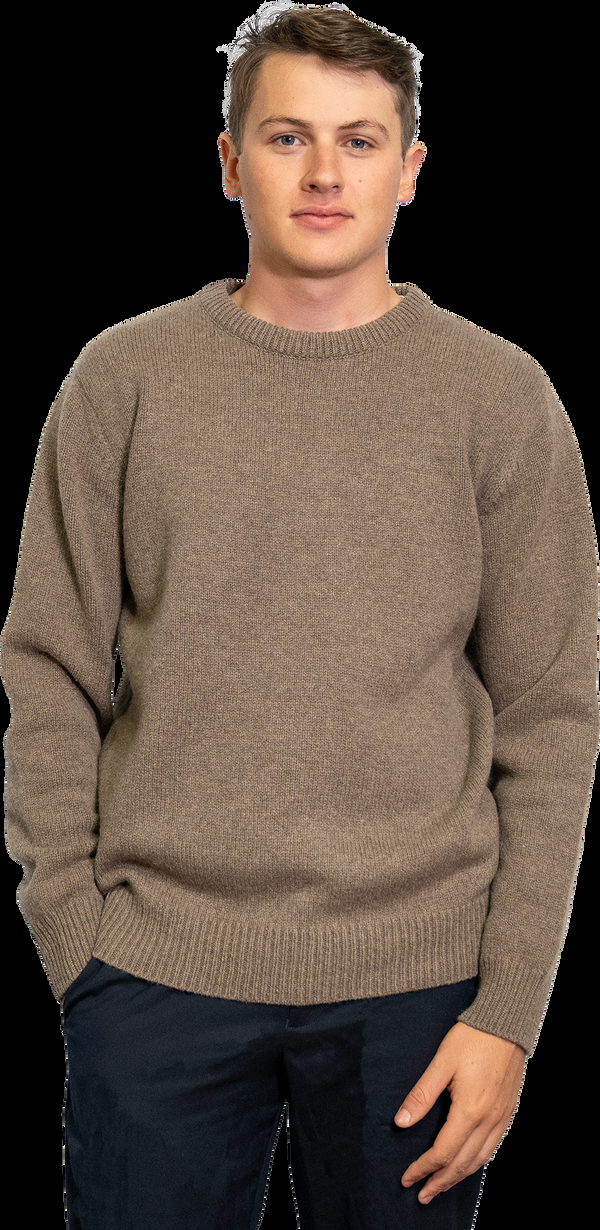 everest designs Blanc Crewneck Sweater