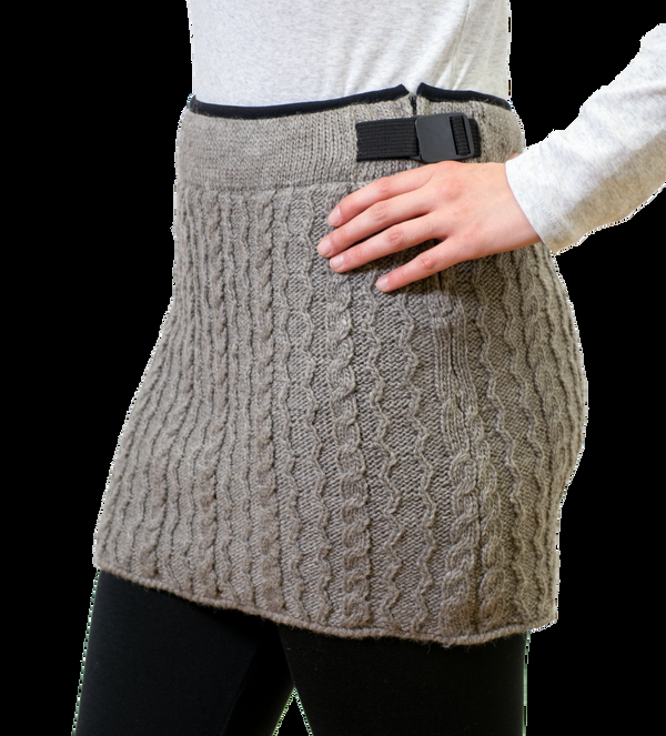 everest designs Classic Cable Miniskirt