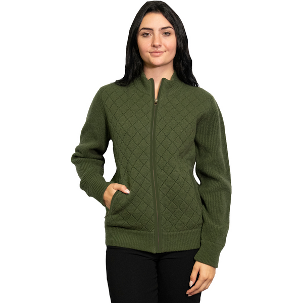 everest designs Kusum Full Zip Sweater