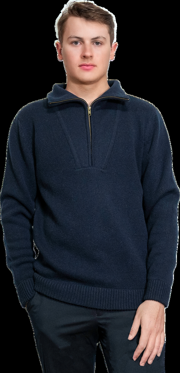 everest designs Manaslu Half-Zip Sweater