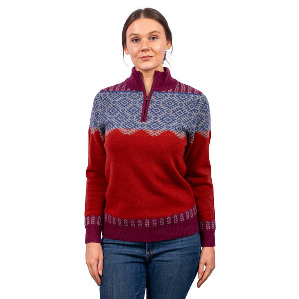 Everest Designs Numri Half-Zip Sweater