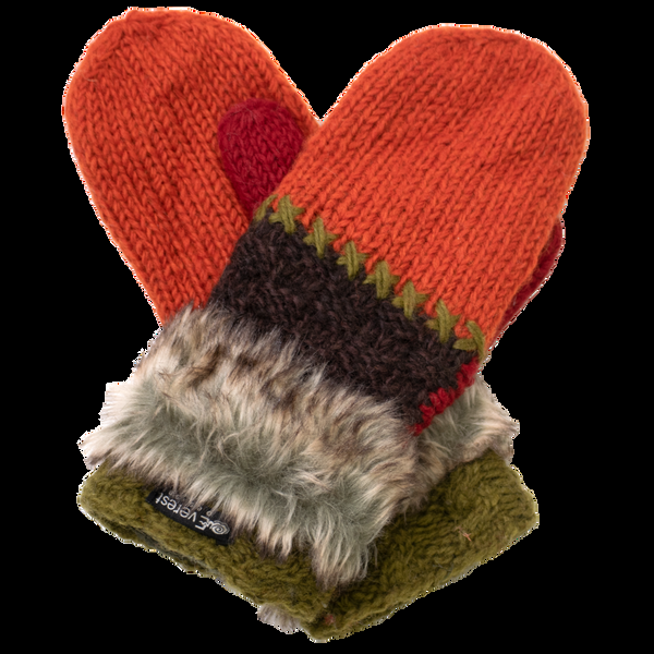 Everest Designs Patchwork Mitten