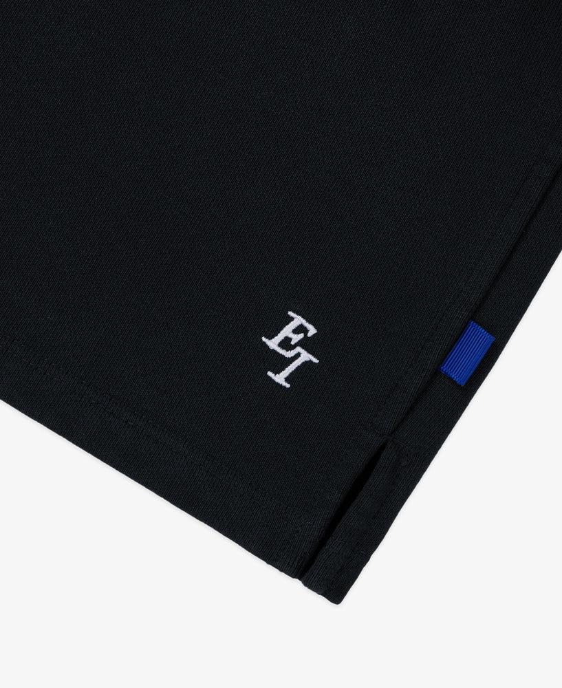 Everest Isles EI Monogram Fleece Soccer Short - Black