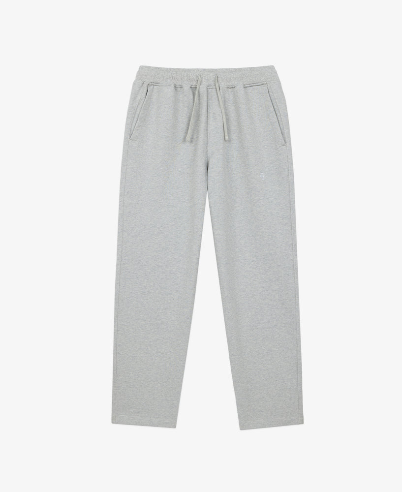 everest isles EI Monogram Fleece Sweatpant - Heather Grey