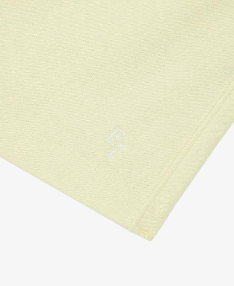 Everest Isles EI Monogram Fleece Sweatshort - Washed Yellow