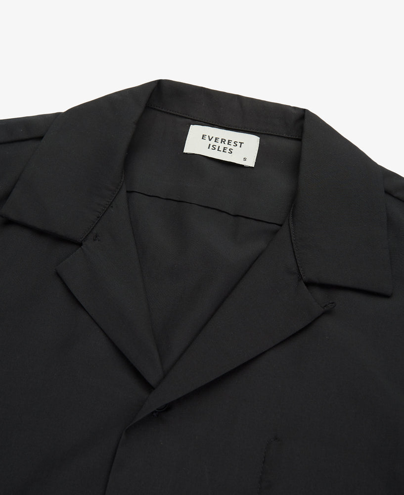 Everest Isles Beach Shirt - Black
