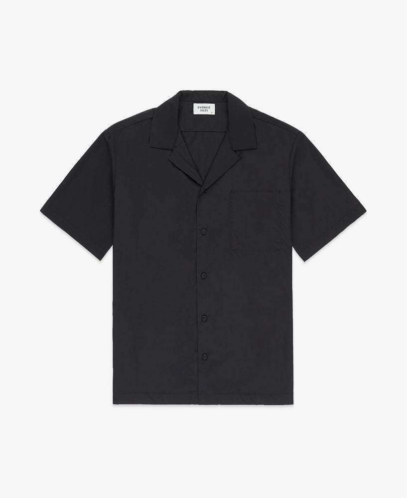 everest isles Beach Shirt - Black