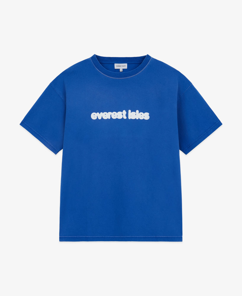 everest isles Cloud Logo Graphic Tee - Royal Blue