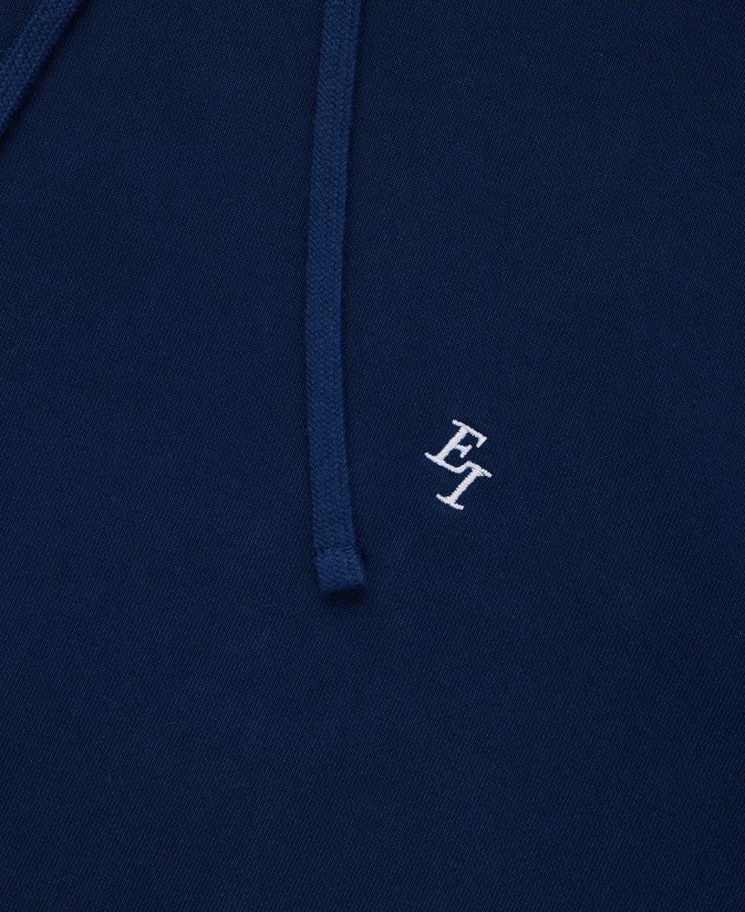 Everest Isles EI Monogram Fleece Hoodie - Navy