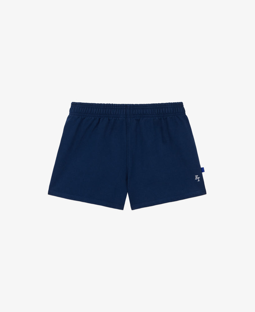 everest isles EI Monogram Fleece Soccer Short - Navy