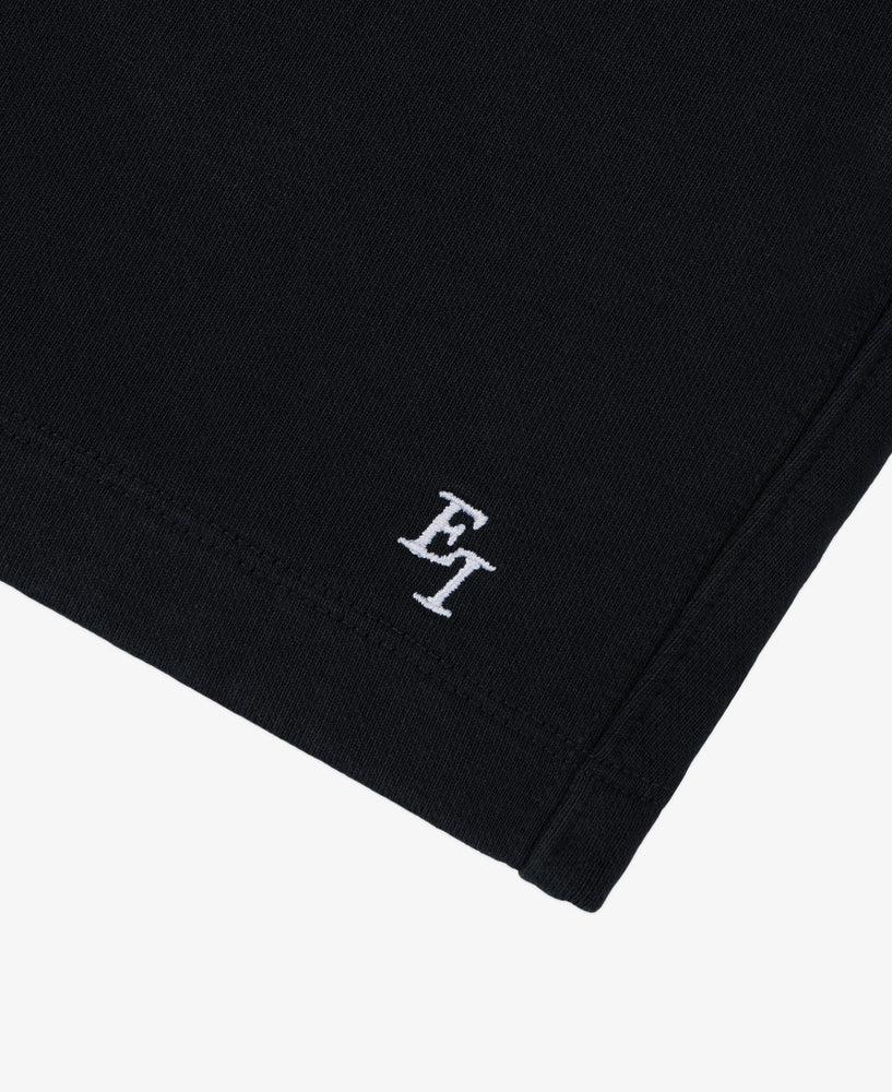 Everest Isles EI Monogram Fleece Sweatshort - Black