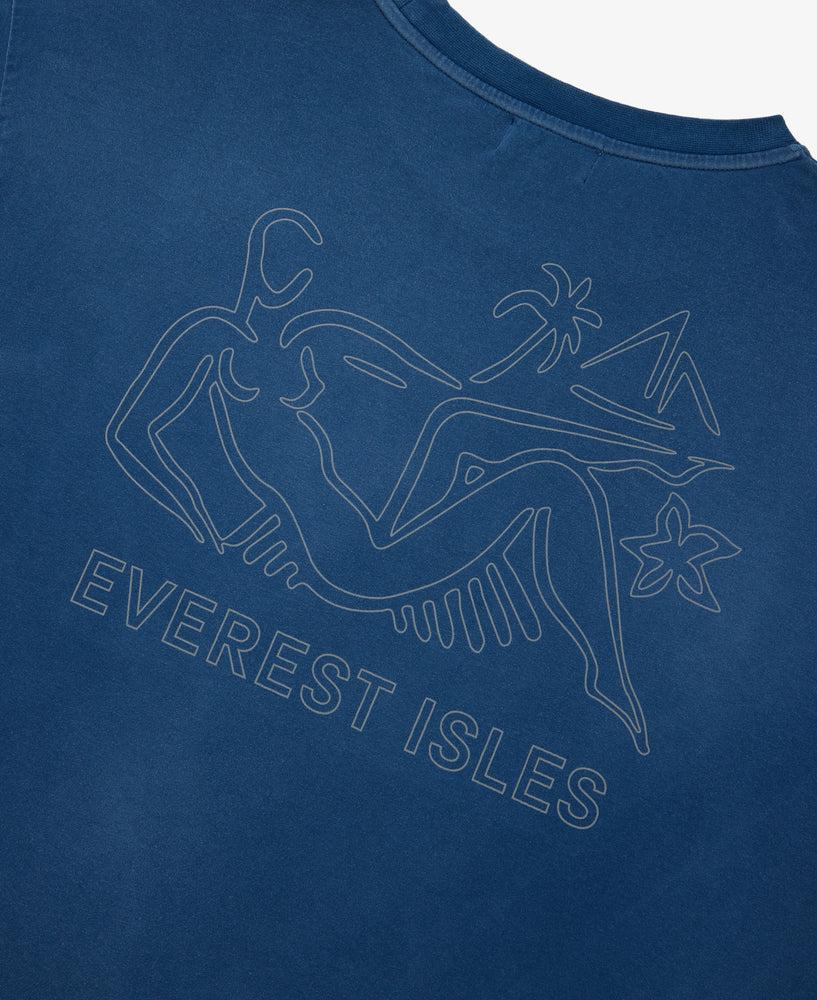 Everest Isles Mermaid Graphic Tee - Navy Blue