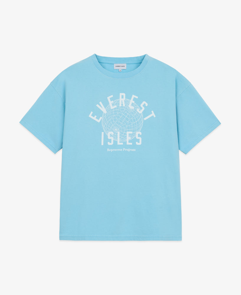 everest isles Reprocess Graphic Tee - Baby Blue