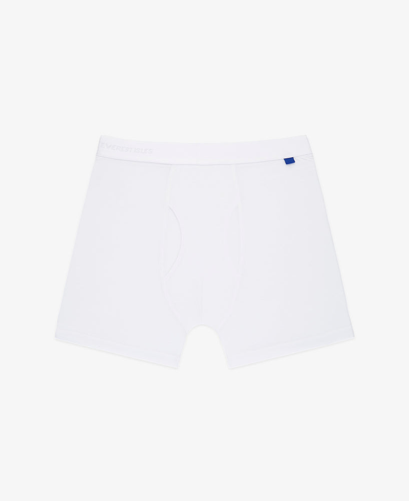 everest isles Seaweed Boxer Brief - White