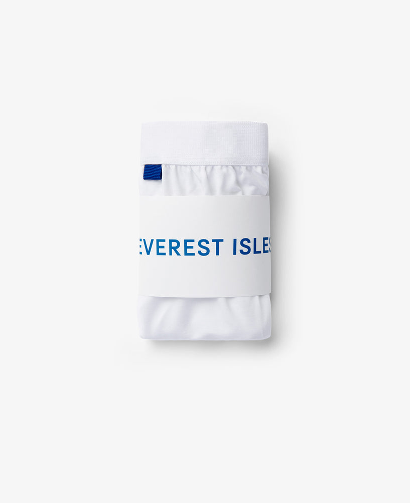 Everest Isles Seaweed Boxer - White