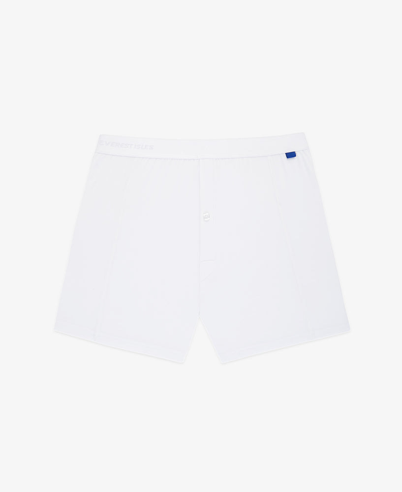 everest isles Seaweed Boxer - White