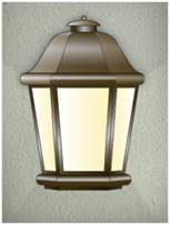 evergreen lights Barcelona Wall Outdoor Wall Lantern