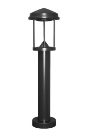 evergreen lights EC-HOOD-BOL36X5-DN Outdoor Multifamily Bollard