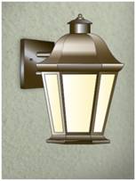 evergreen lights Cozumel Arm Outdoor Wall Lantern