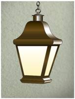 evergreen lights Palermo Hanging Outdoor Ceiling