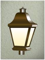 evergreen lights Palermo Post Top Outdoor Post Top