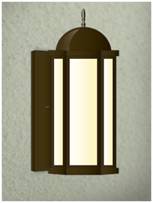 evergreen lights Pompei Arm Outdoor Wall Lantern