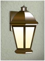 evergreen lights Tuscany Arm Outdoor Wall Lantern