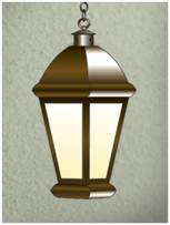 evergreen lights Tuscany Hanging Outdoor Ceiling