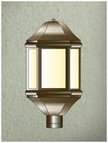evergreen lights Verona Post Top Outdoor Post Top