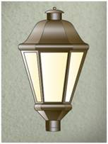 evergreen lights Florence Post Top Outdoor Post Top