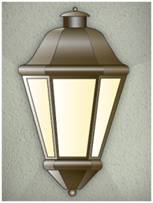 evergreen lights Florence Wall Outdoor Wall Lantern
