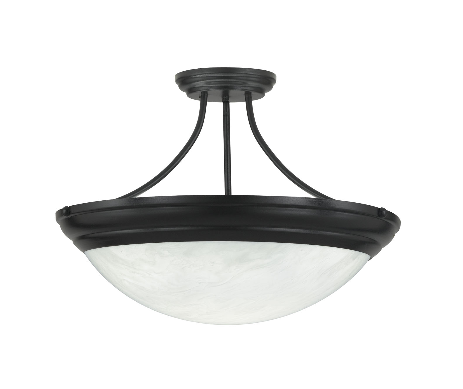 evergreen lights Hamilton Semi Flush Indoor Ceiling/Pendant