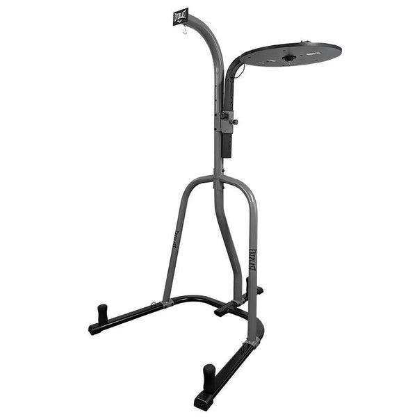 everlast Dual Station Heavy Bag/Speed Bag Stand Grey
