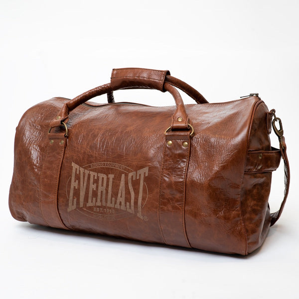 Everlast 1910 Leather Gym Bag