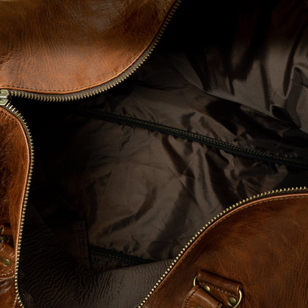 Everlast 1910 Leather Gym Bag