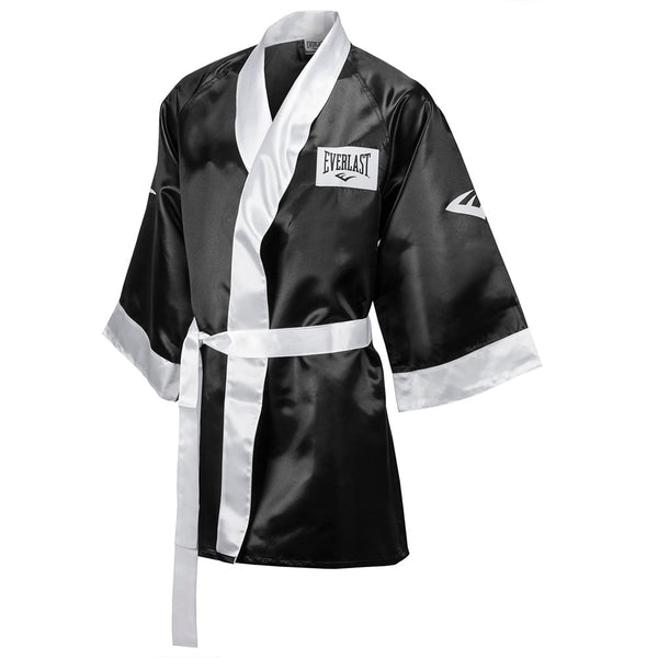 everlast 3/4 Length Boxing Robe Black/White