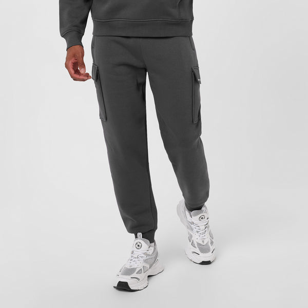 Everlast Boxing Club Cargo Track Pants Castor Grey