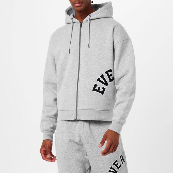 everlast Boxing Club Collegiate Zip Up Hoodie Grey