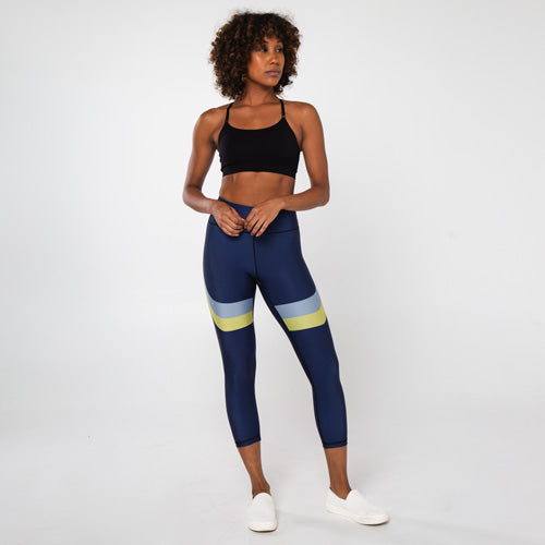 everlast Cropped Legging - Swoop Navy/Grey