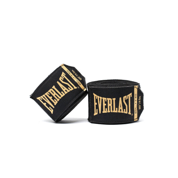 Everlast Elite Handwraps Black 180in