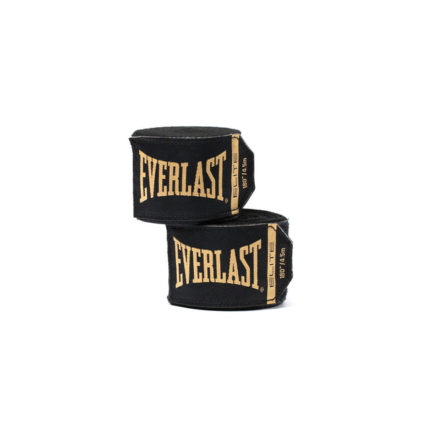 Everlast Elite Handwraps Black 180in