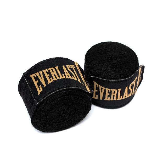 Everlast Elite Handwraps Black 180in